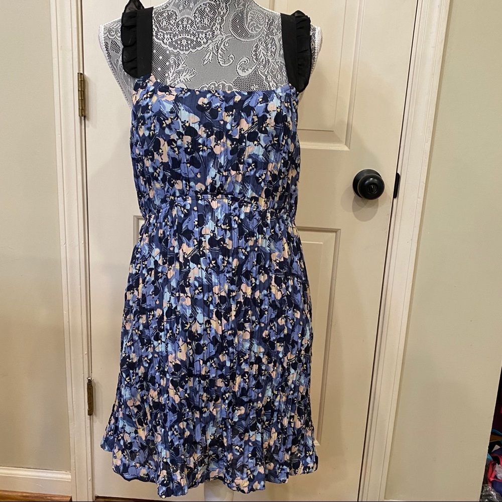 Kimchi Blue Floral racerback dress w/ zipper